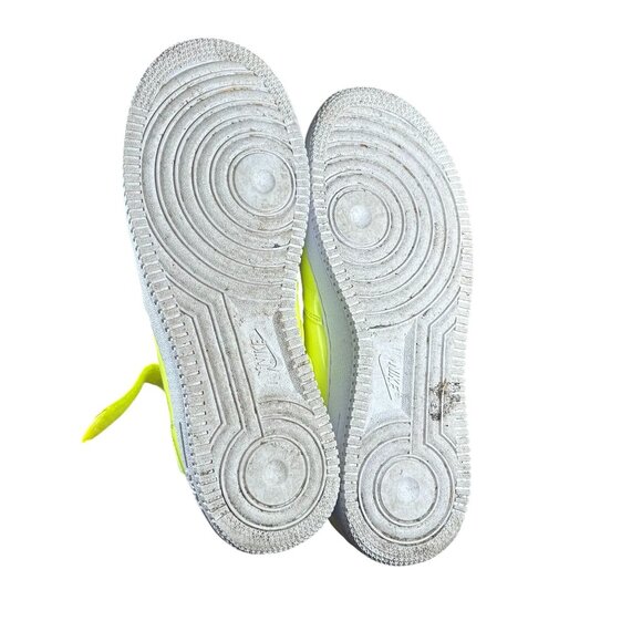 Nike Air Force 1 Midtop UV 'Volt' Sneakers Men's Size 8 in Green - - Picture 8 of 9